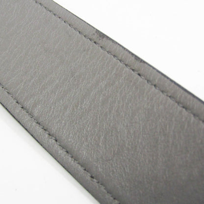 Prada Gray Leather Esplanade