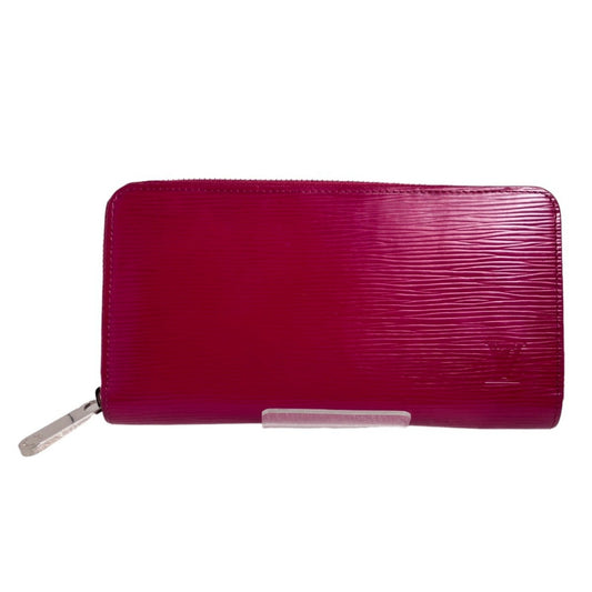 Louis Vuitton Pink Leather Zippy Wallet