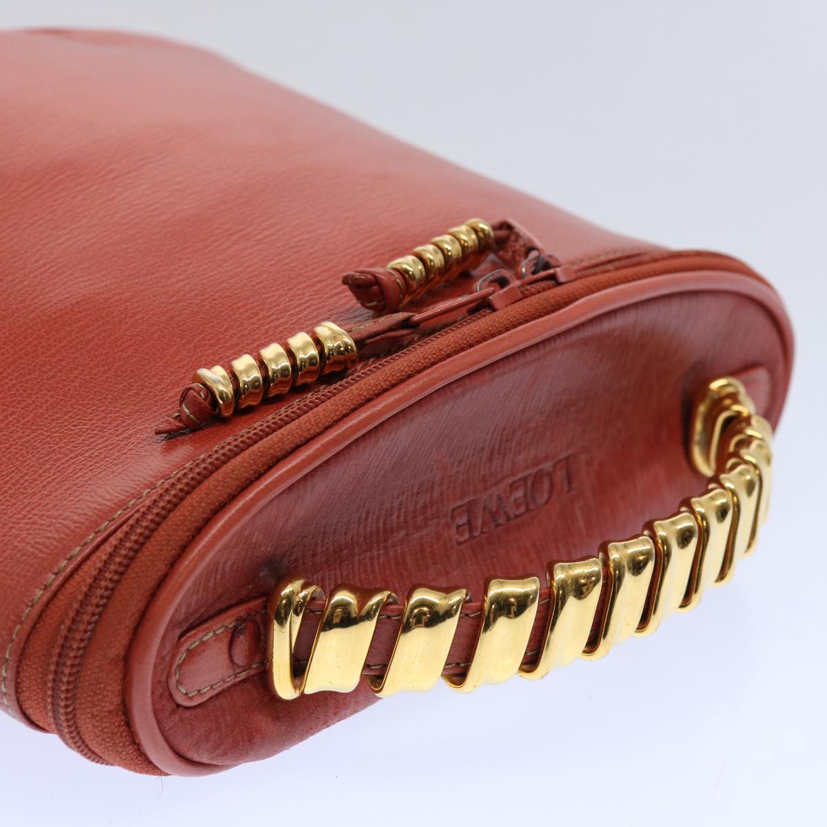 Loewe Orange Leather Velazquez