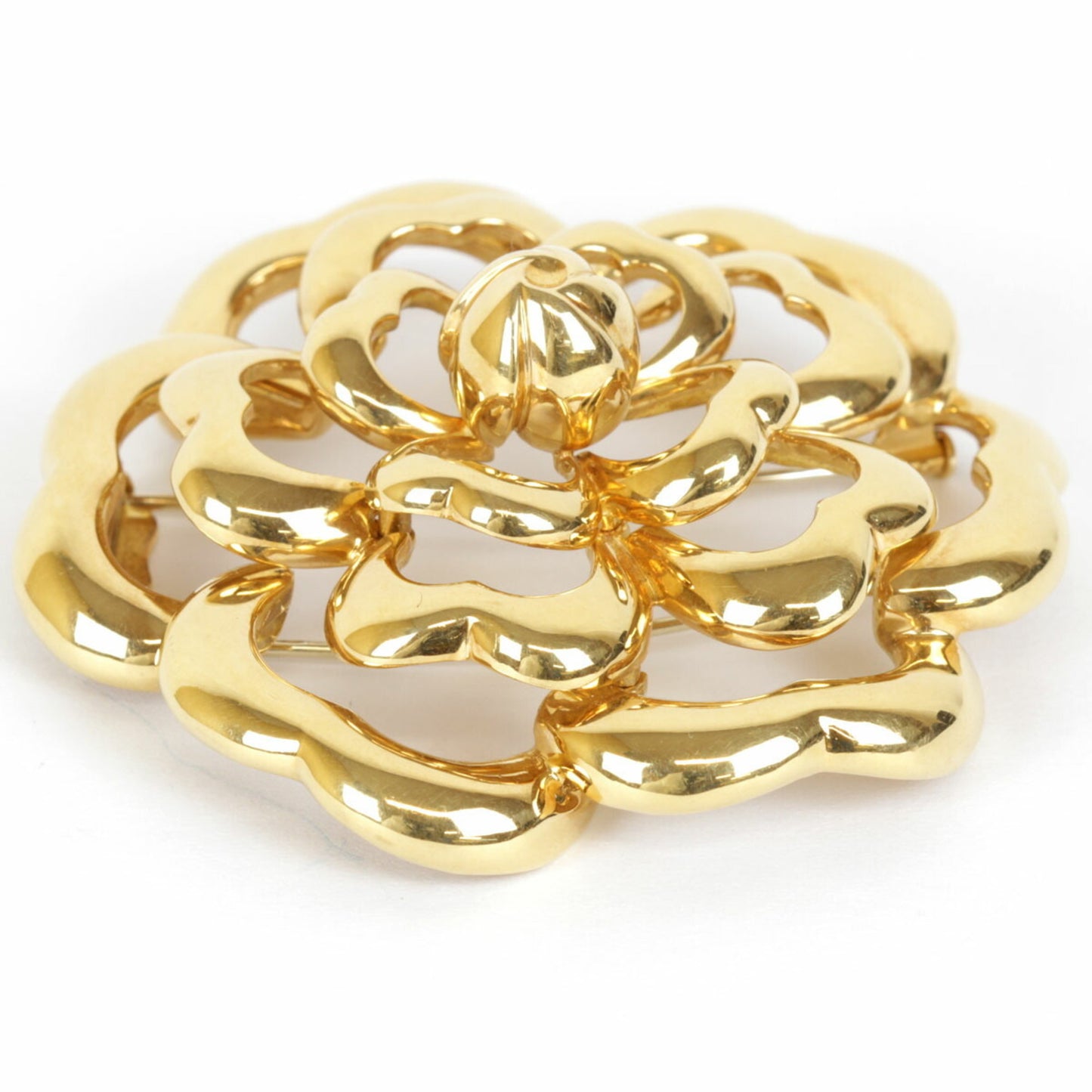 Chanel Gold Yellow Gold Camellia