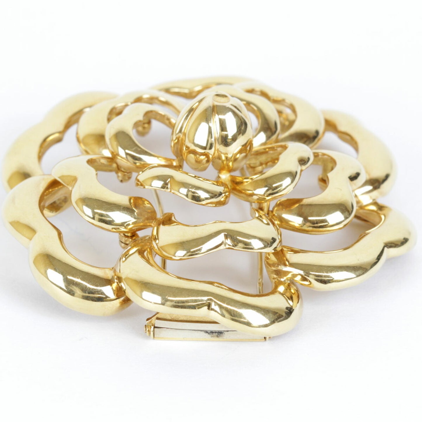 Chanel Gold Yellow Gold Camellia