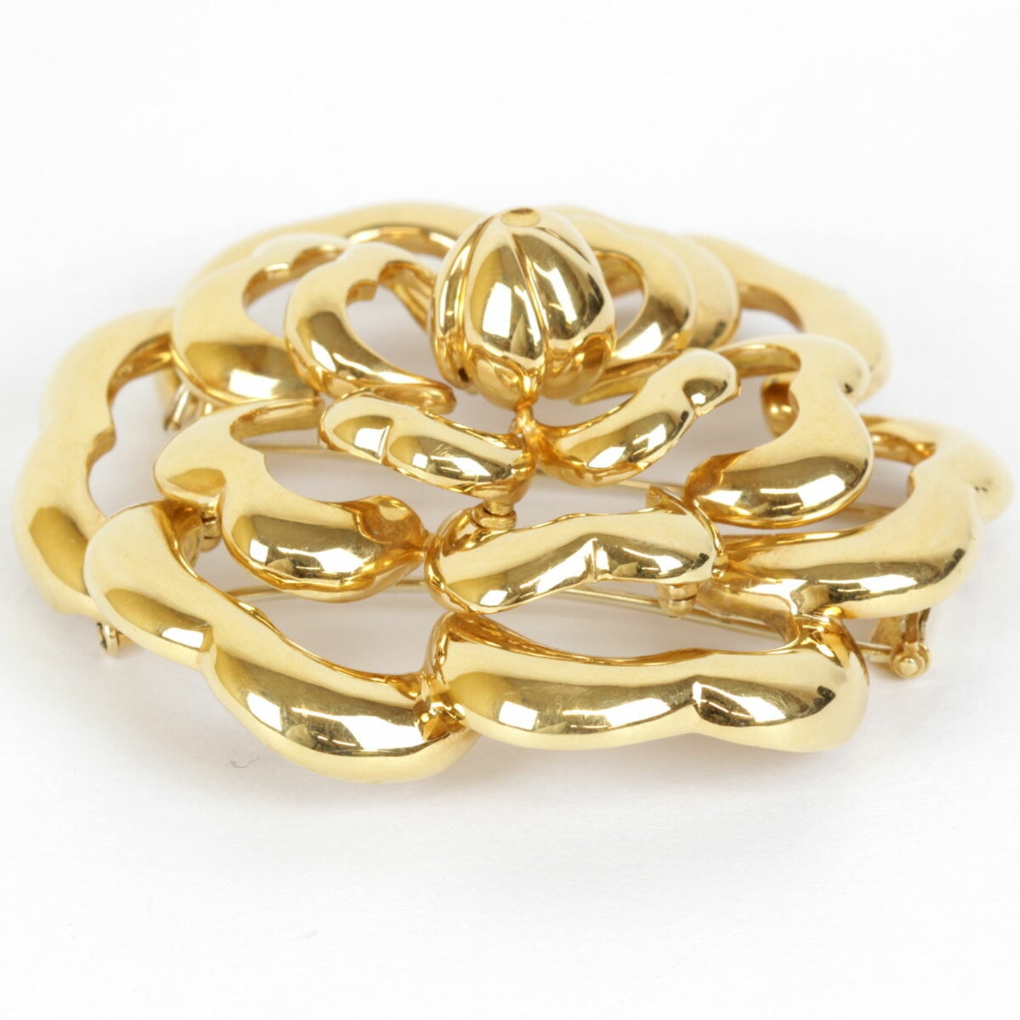 Chanel Gold Yellow Gold Camellia