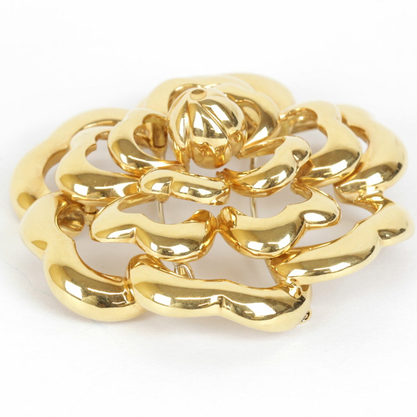 Chanel Gold Yellow Gold Camellia