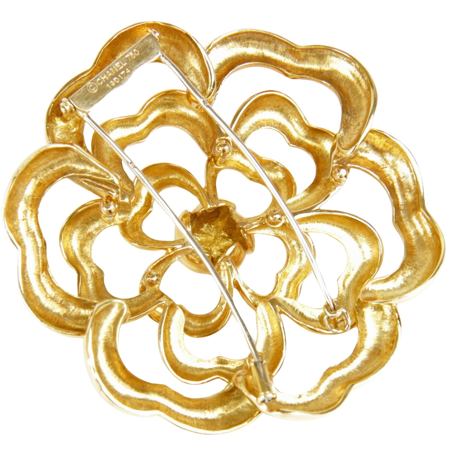 Chanel Gold Yellow Gold Camellia
