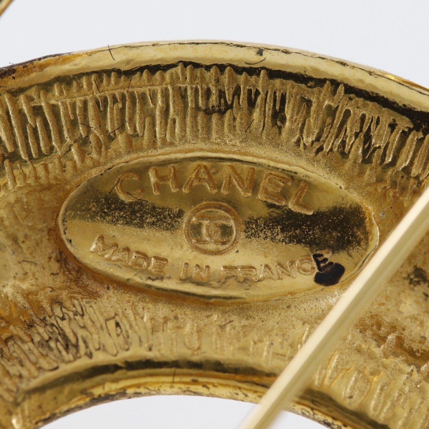 Chanel Gold Metal Cc