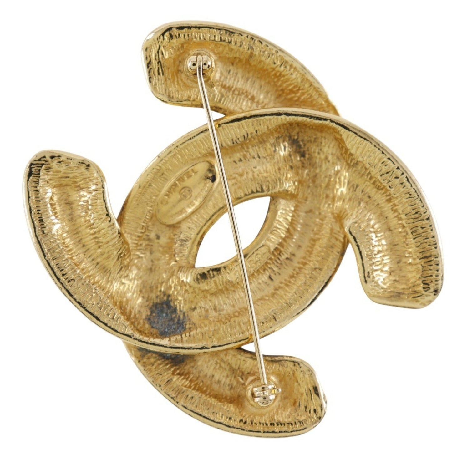 Chanel Gold Metal Cc