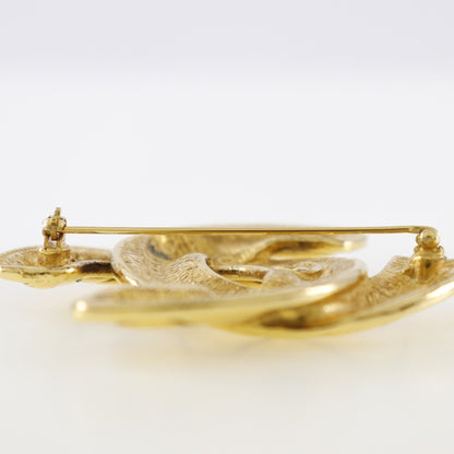 Chanel Gold Metal Cc