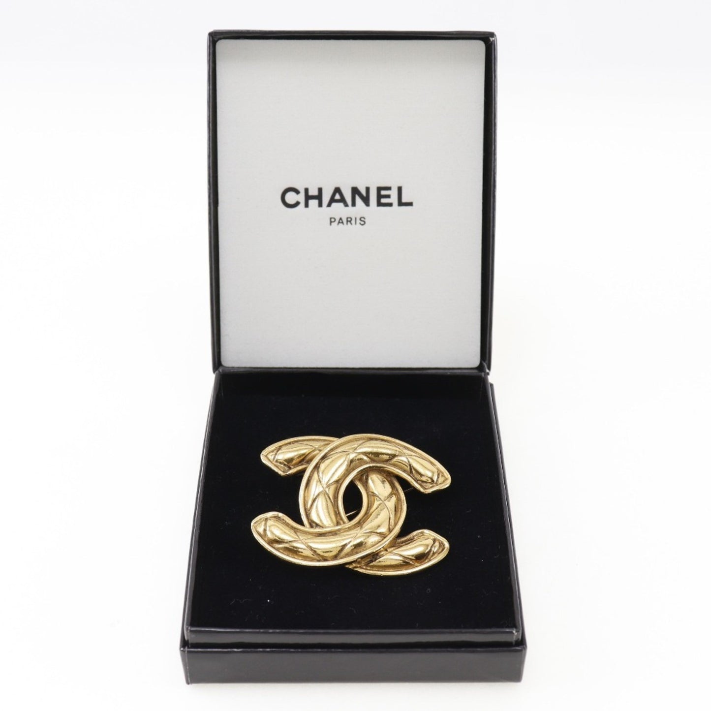 Chanel Gold Metal Cc