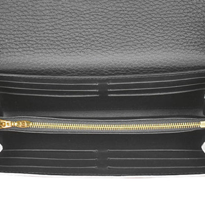 Louis Vuitton Black Leather Capucines