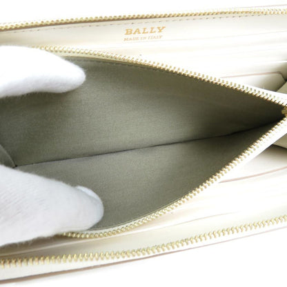 Bally White Leather Wallet