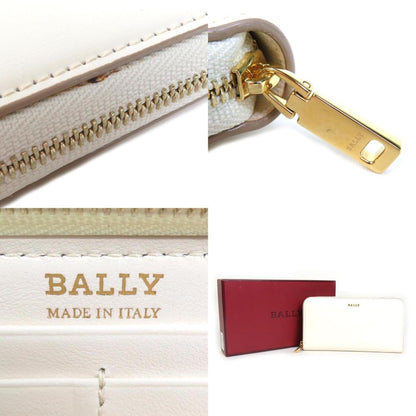 Bally White Leather Wallet