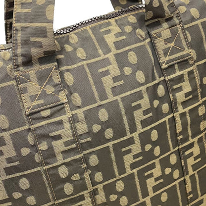 Fendi Brown Synthetic Zucca