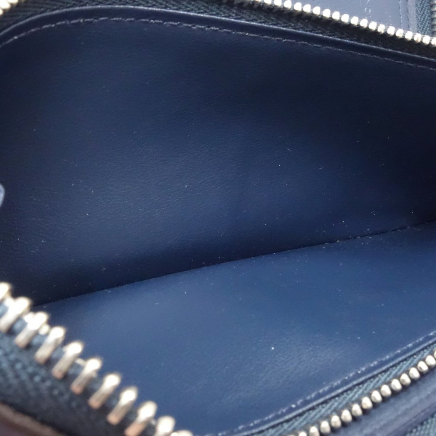 Louis Vuitton Blue Leather Brazza