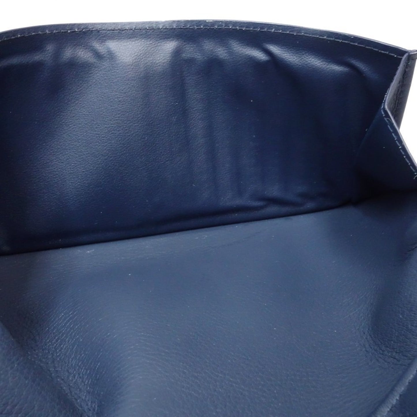 Louis Vuitton Blue Leather Brazza