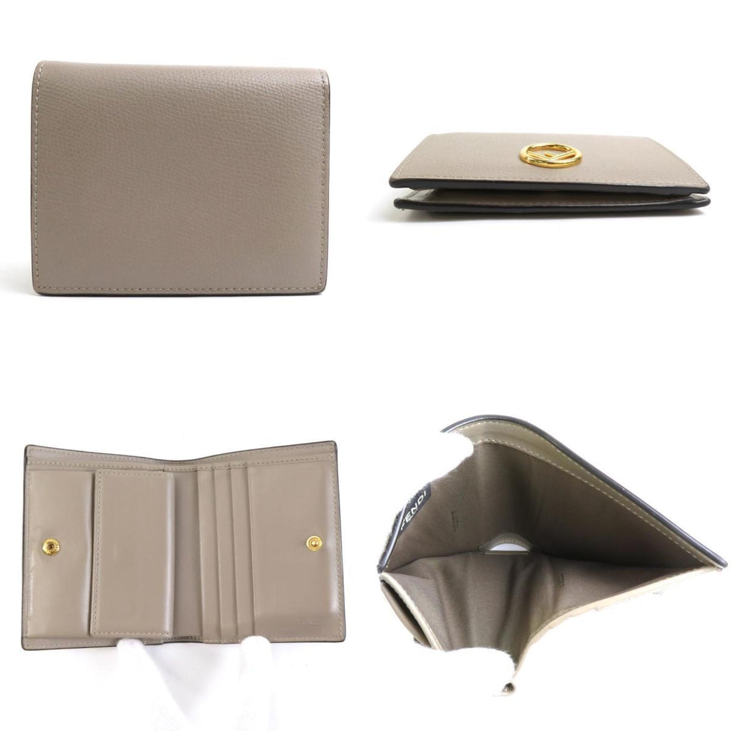 Fendi Brown Leather Wallet