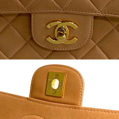 Chanel Brown Leather Timeless