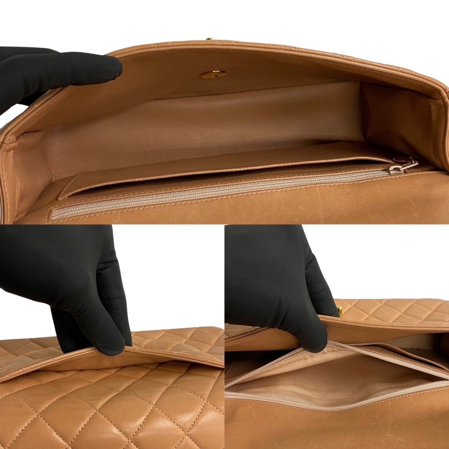 Chanel Brown Leather Timeless