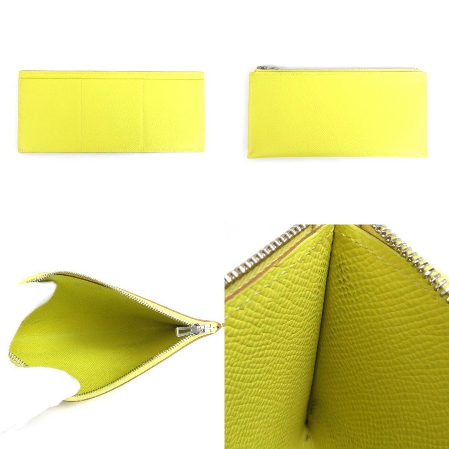 Hermès Green Leather Passant