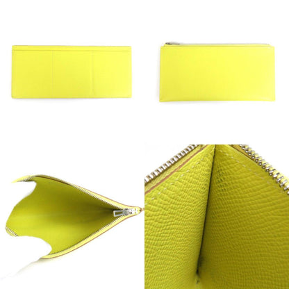 Hermès Green Leather Passant