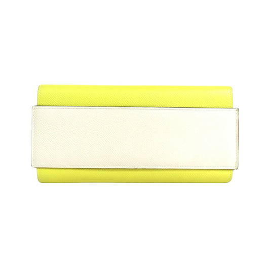 Hermès Green Leather Passant