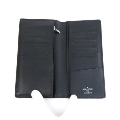 Louis Vuitton Black Leather Brazza