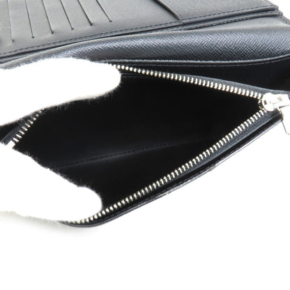 Louis Vuitton Black Leather Brazza