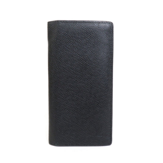 Louis Vuitton Black Leather Brazza