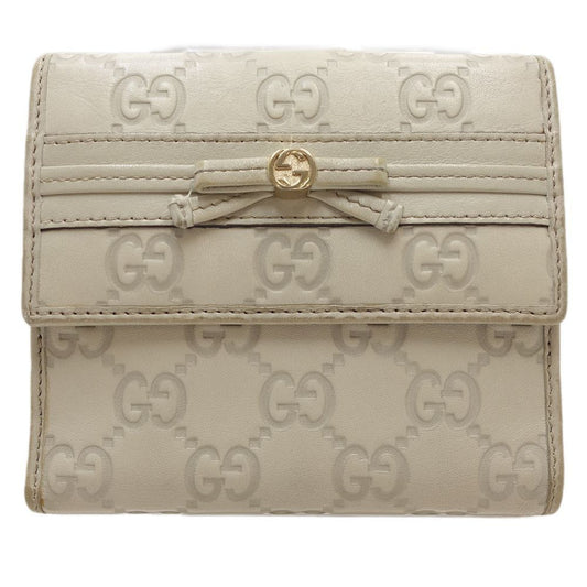 Gucci White Leather Wallet