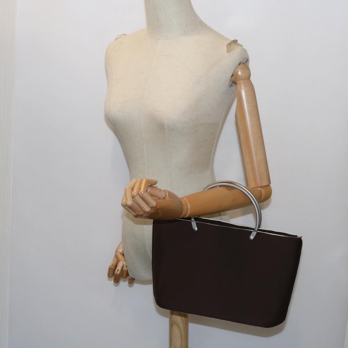 Chanel Brown Synthetic Handbag