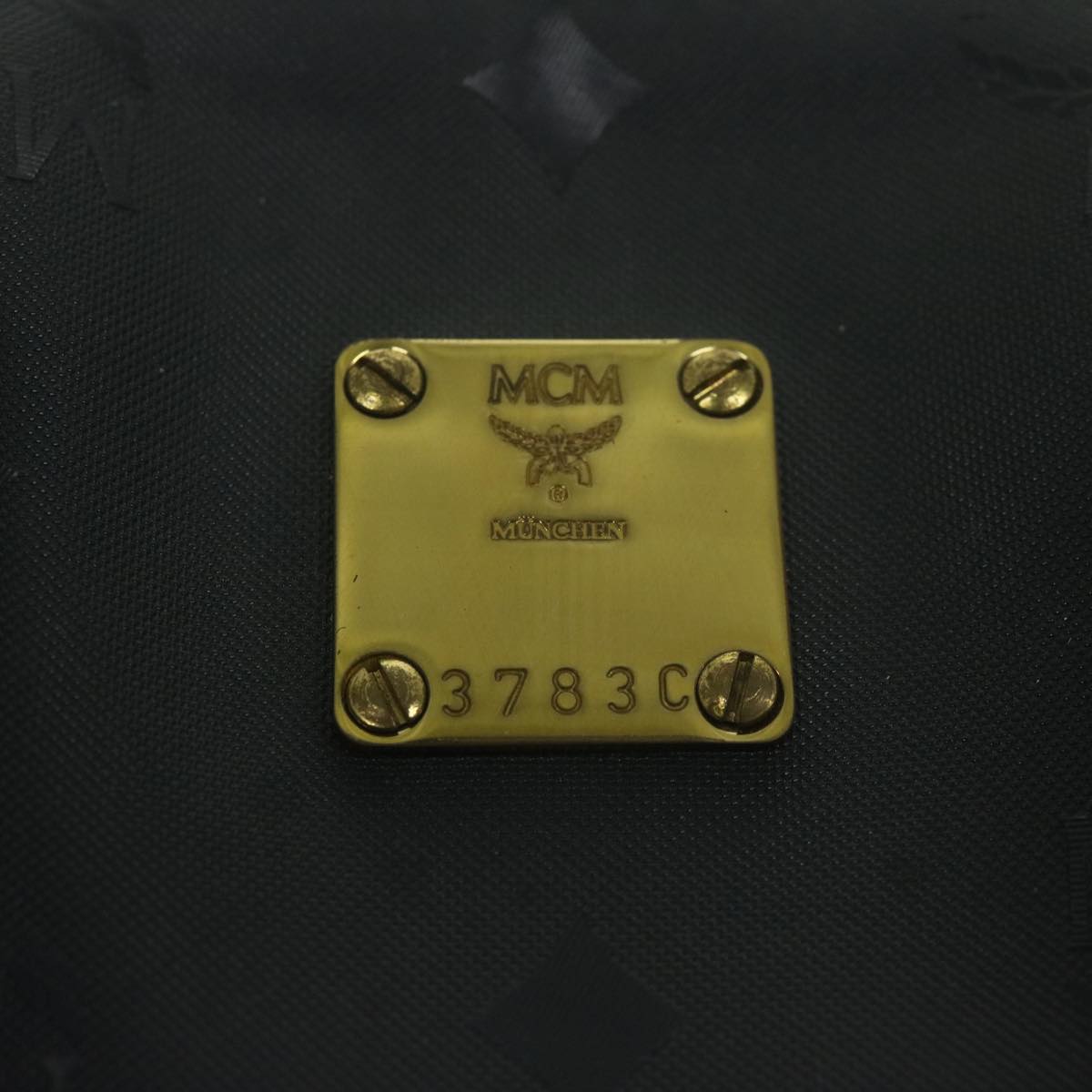 Mcm Black Canvas Visetos
