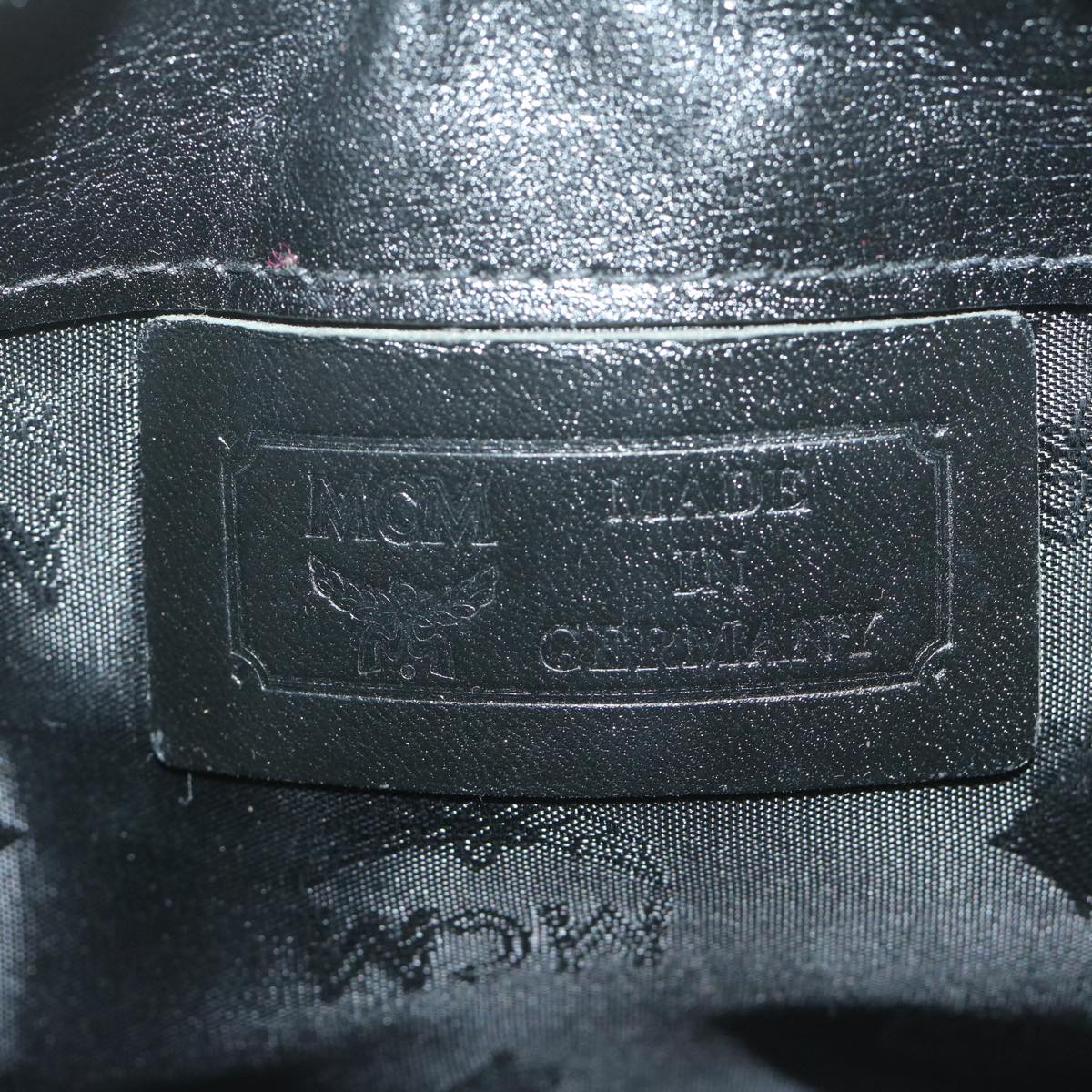 Mcm Black Canvas Visetos
