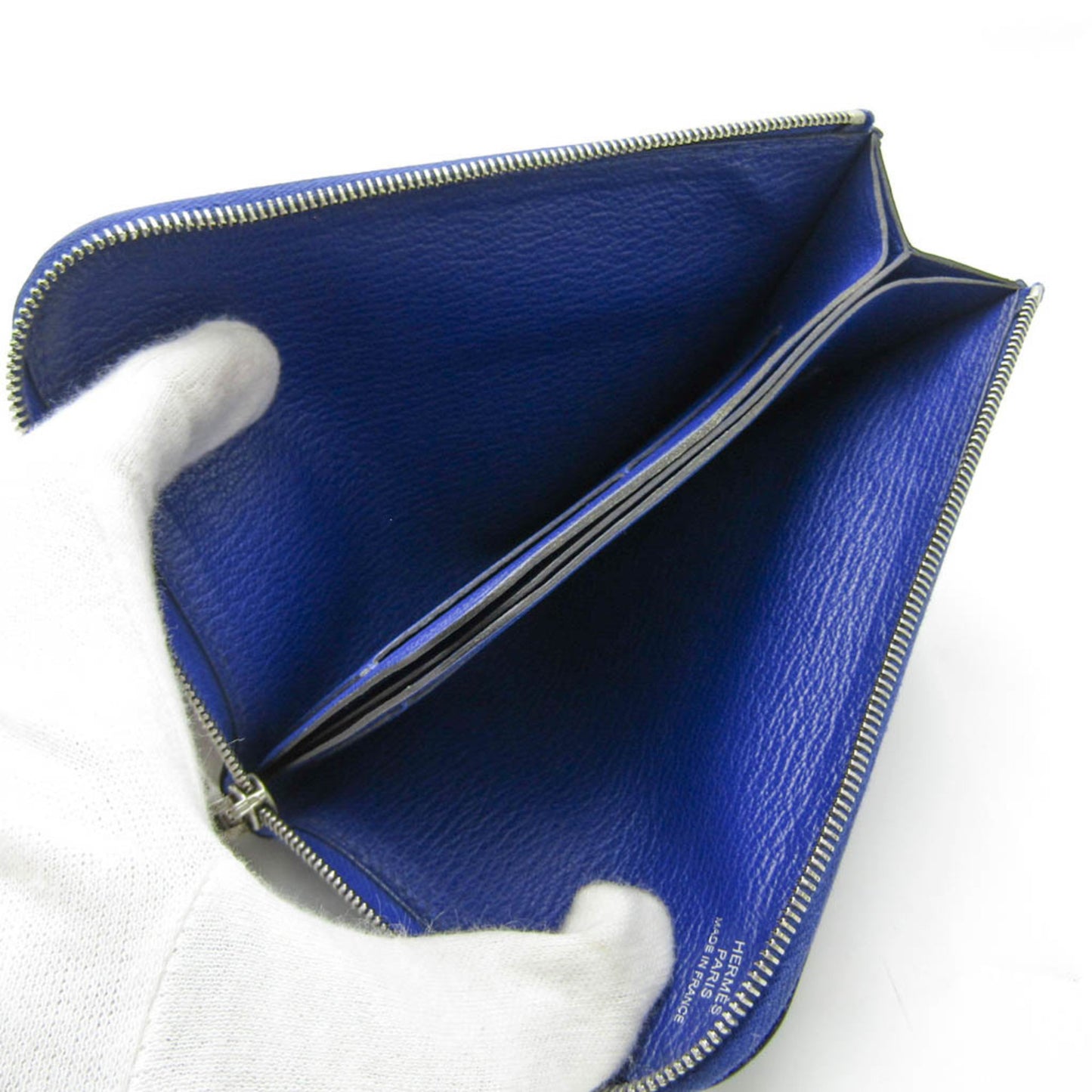 Hermès Blue Leather Remix Duo