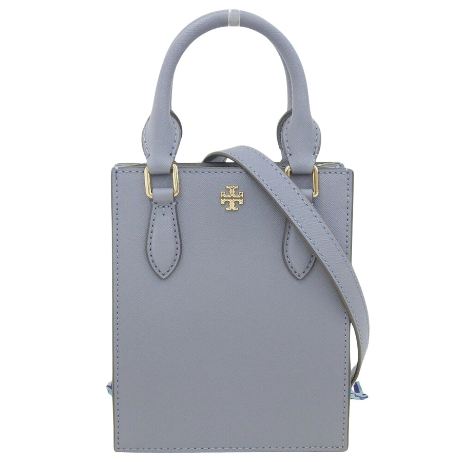 Tory Burch Blue Leather Handbag