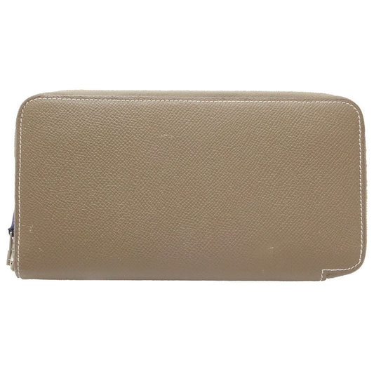Hermès Gray Leather Silk'in