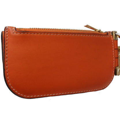 Loewe Orange Leather Wallet
