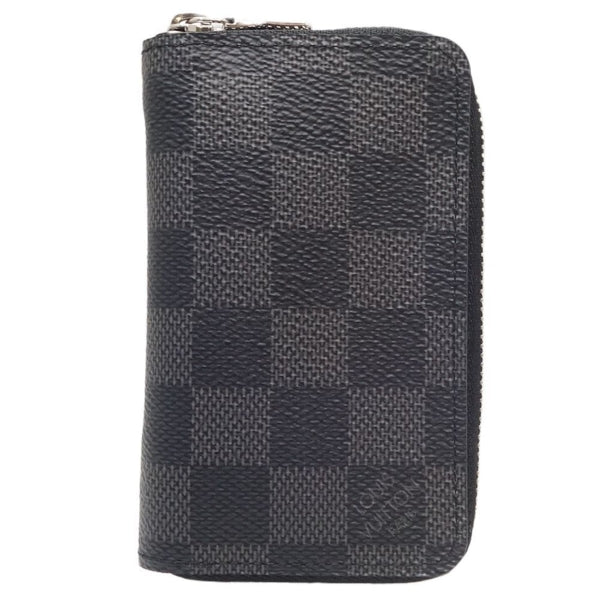 Louis Vuitton Black Leather Brazza