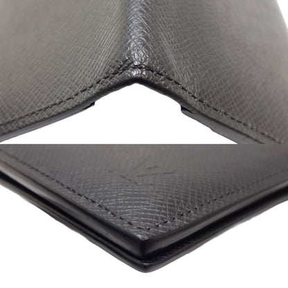 Louis Vuitton Black Leather Portefeuille Alexandre