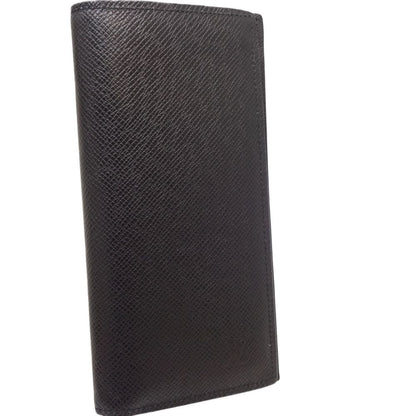 Louis Vuitton Black Leather Portefeuille Alexandre