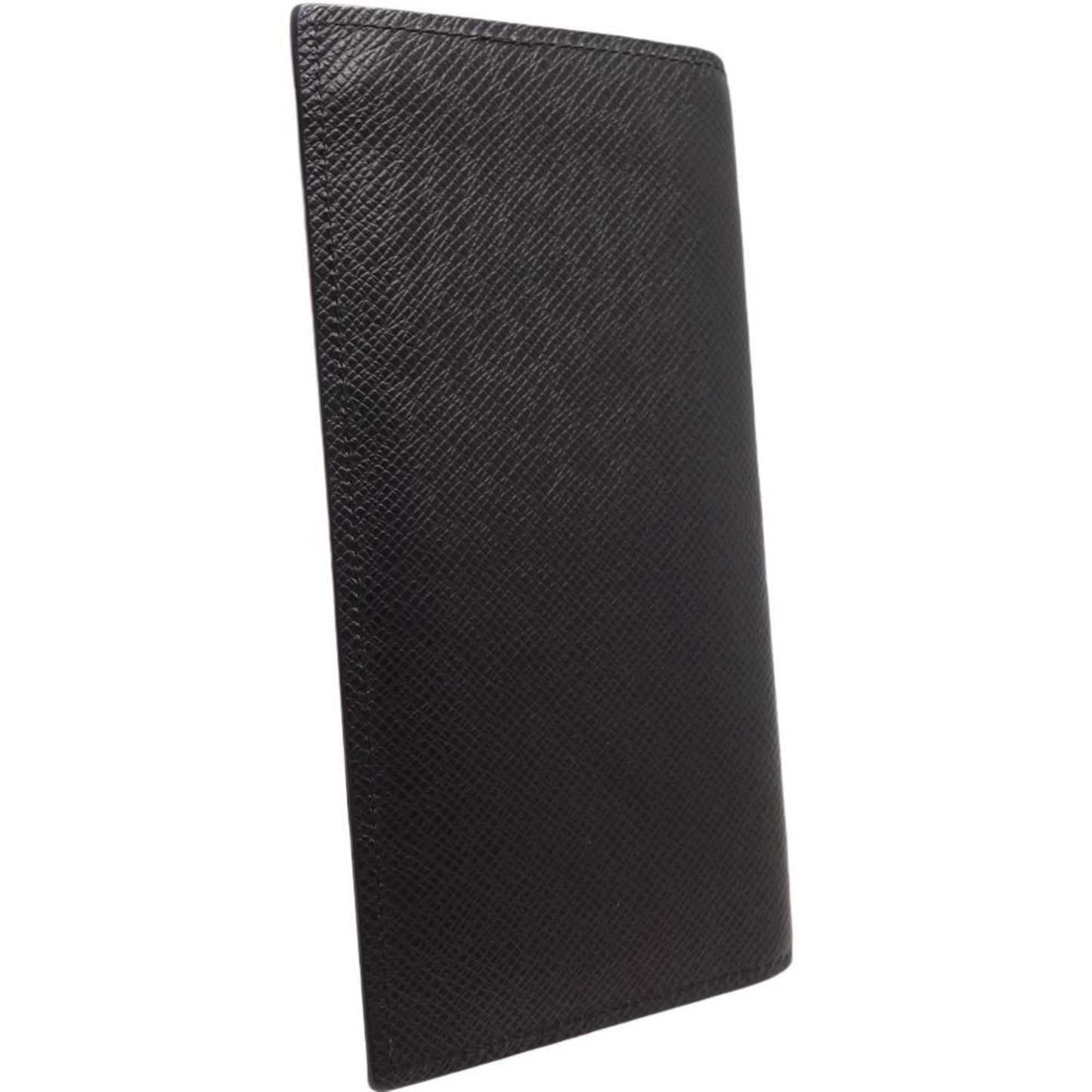 Louis Vuitton Black Leather Portefeuille Alexandre