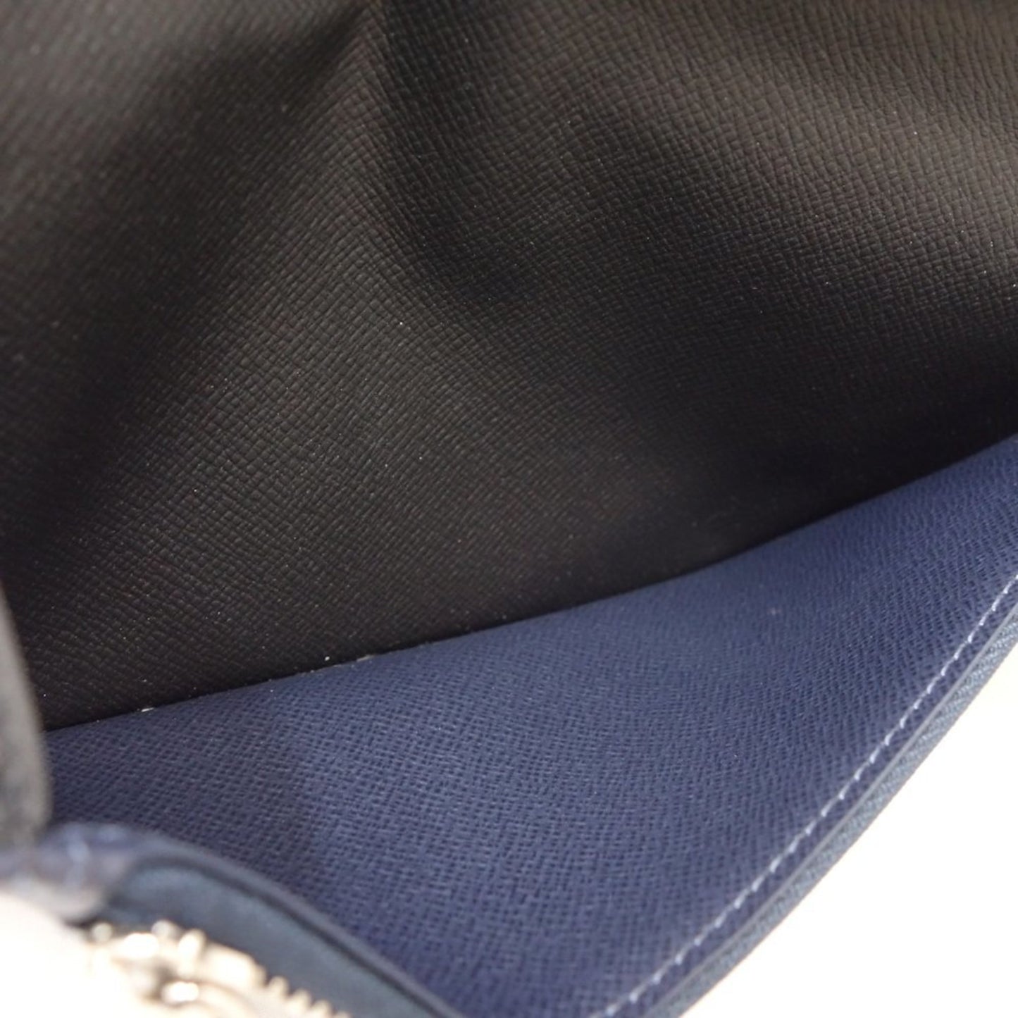 Louis Vuitton Black Leather Portefeuille Alexandre