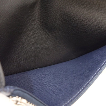 Louis Vuitton Black Leather Portefeuille Alexandre
