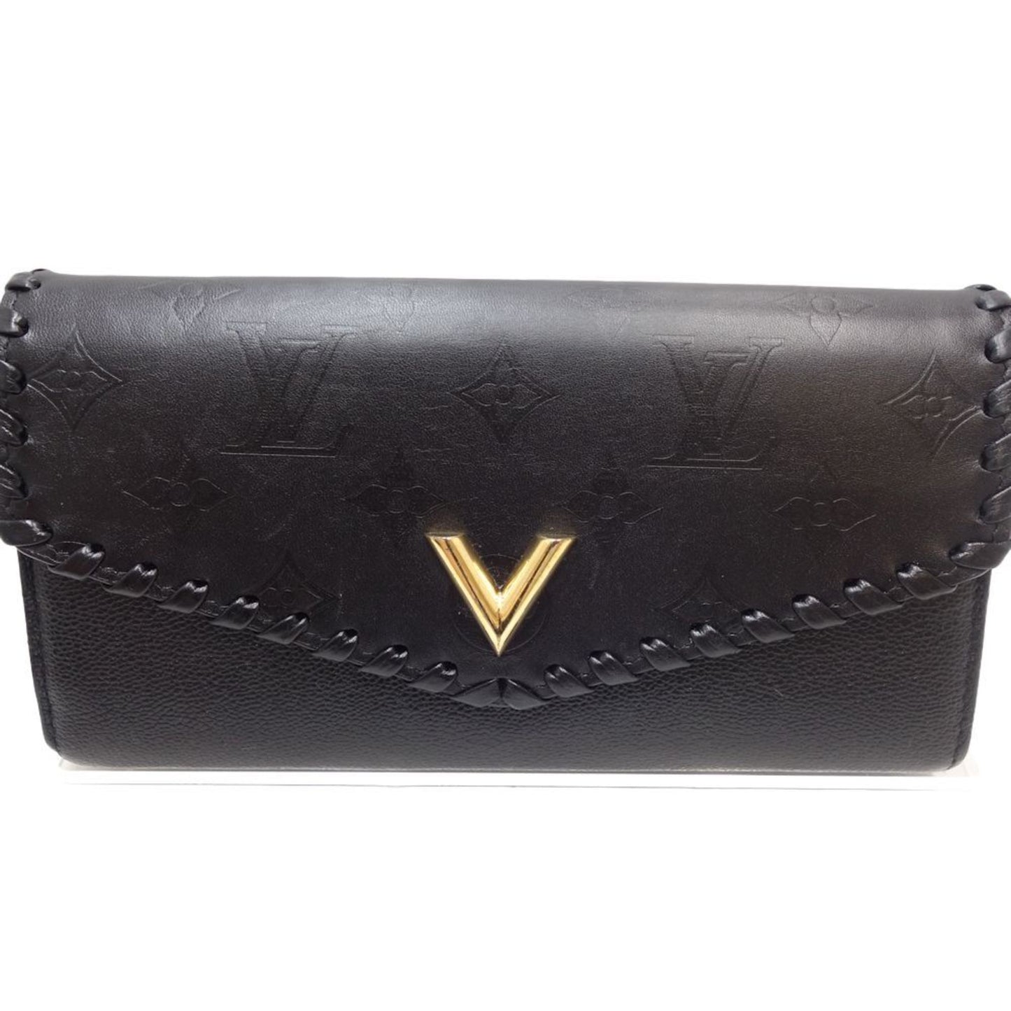 Louis Vuitton Black Leather Very