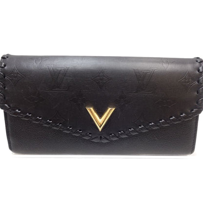 Louis Vuitton Black Leather Very