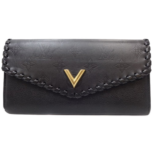 Louis Vuitton Black Leather Very