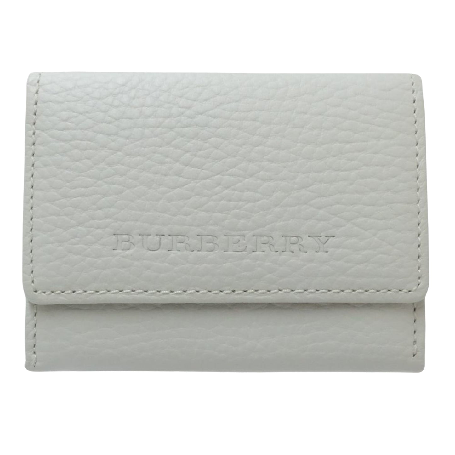 Burberry White Leather Wallet