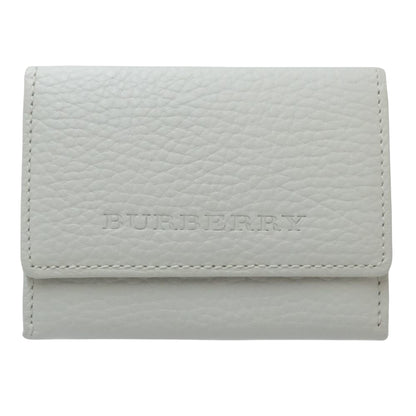 Burberry White Leather Wallet
