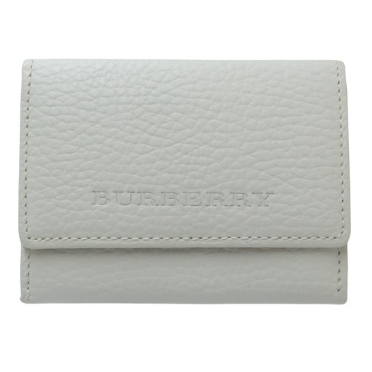 Burberry White Leather Wallet