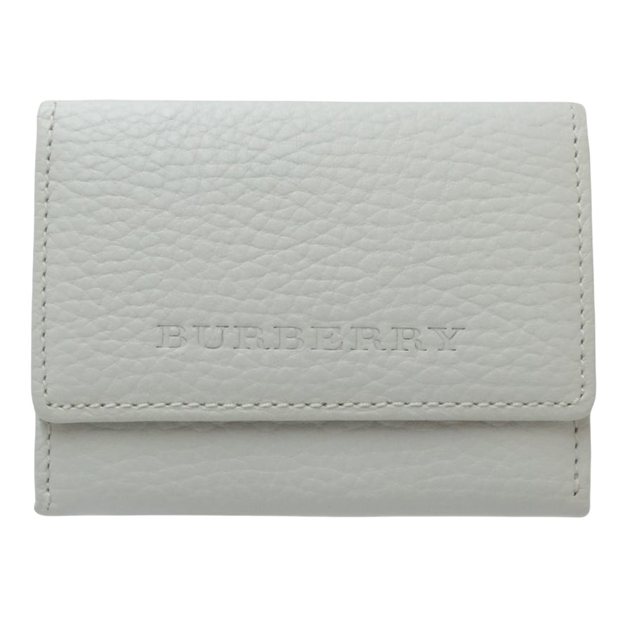 Burberry White Leather Wallet