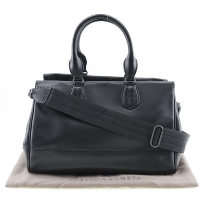 Bottega Veneta Black Calfskin Handbag