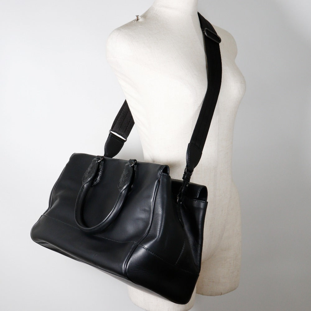 Bottega Veneta Black Calfskin Handbag